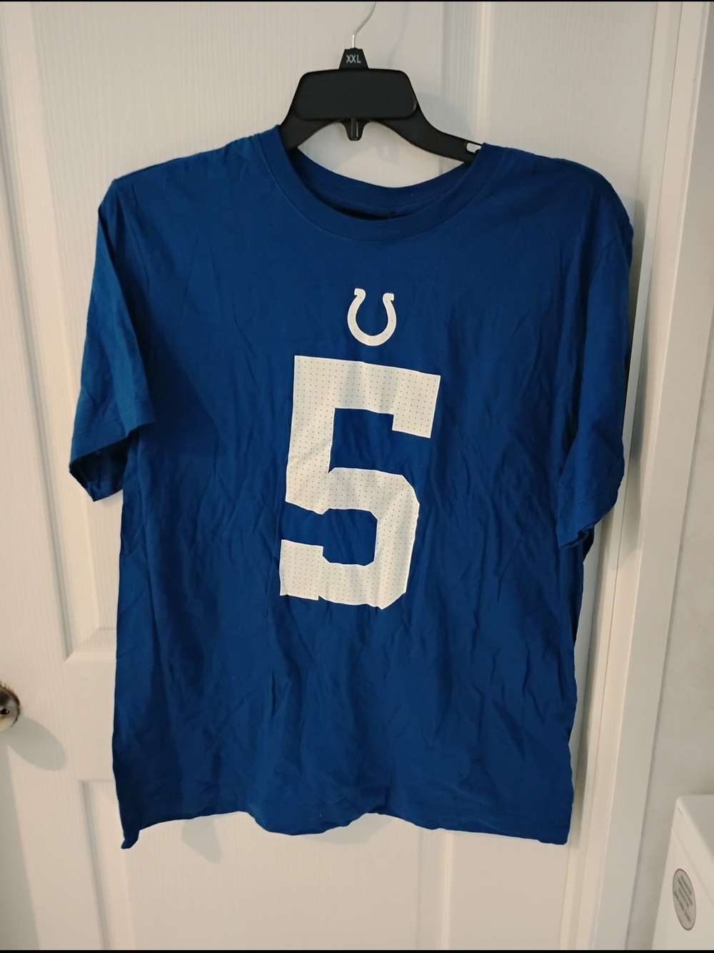 Nike Royal Blue #5 Colts Graphic Tee